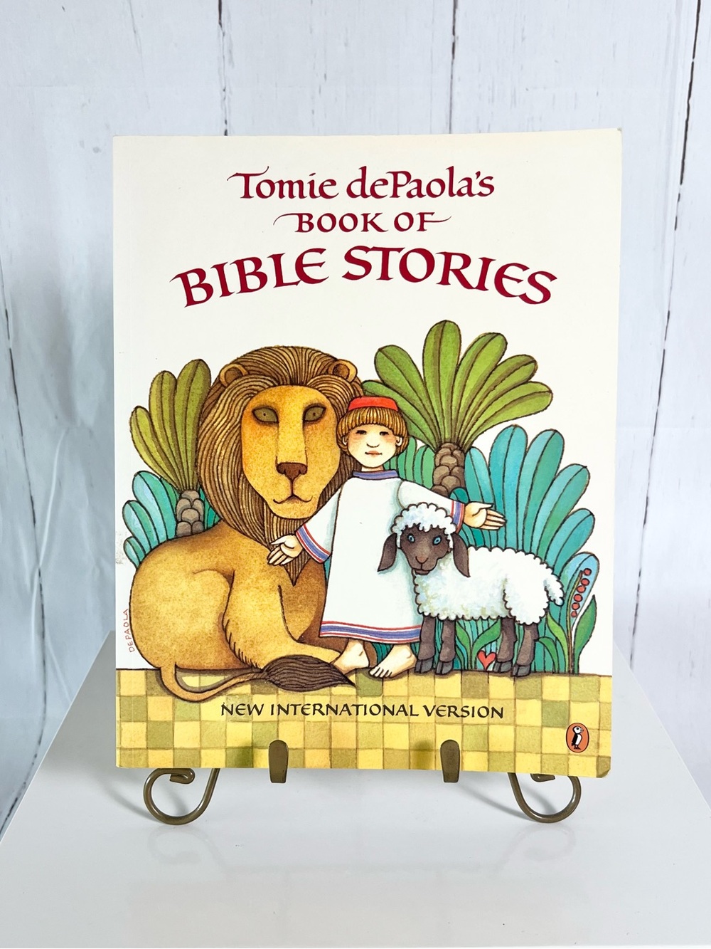 Vintage Tomie dePaola’s Book of Bible Stories Hardcover 1990 NIV Illustrated